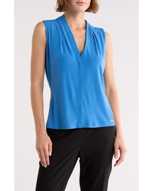 Calvin Klein V-Neck Tank - Blue