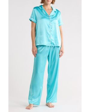 Tart Collections Ginnie Long Pajamas - Blue