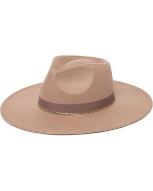 San Diego Hat Chain Trim Fedora Hat - Gray