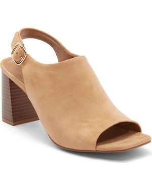 Nordstrom Rack Hessa Slingback Heeled Sandal - Brown