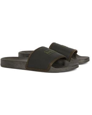Barbour Cresswell Slide Sandal - Black