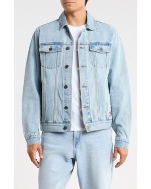 ICECREAM Blurry Bean Jean Jacket - Blue