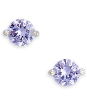 Kate Spade Brilliant Statements Duo Prong Stud Earrings - Blue
