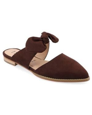 Journee Collection Telulah Mule - Brown