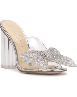 Jessica Simpson Saidah Slide Sandal - White