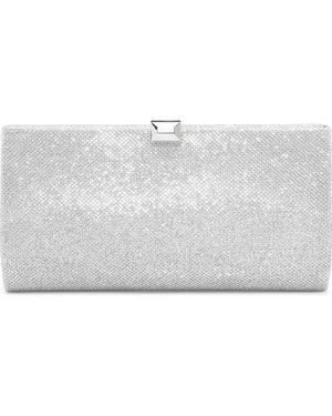 Stuart Weitzman The Vip Clutch - White