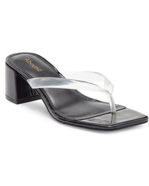 Abound Blayne Block Heel Sandal - White
