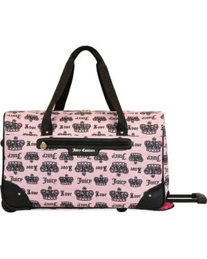 Juicy Couture Jada Rolling Duffle Bag - Pink