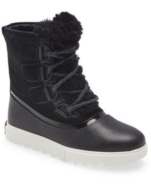 Sorel Joan Of Arctic Next Lite Waterproof Wedge Snow Boot - Black