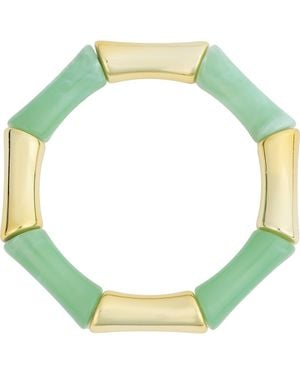 Panacea Beaded Stretch Bracelet - Green