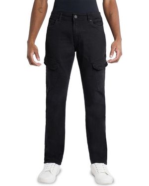 Xray Jeans Slim Fit Cargo Jeans - Black