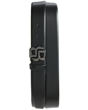 BOSS Icon Leather Belt - Black