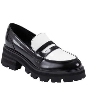 Marc Fisher Latika Platform Loafer - Black