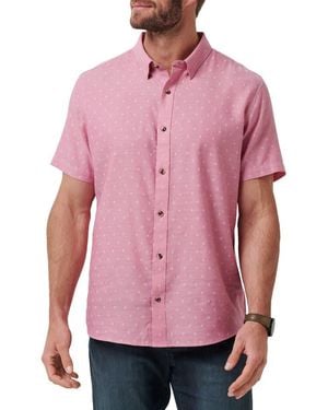 Travis Mathew Early Check - Pink