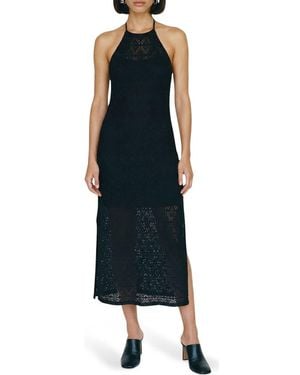 Vero Moda Maya Maxi Halter Dress - Black