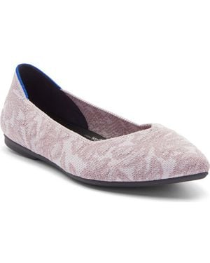 Rothy's The Point Ii Pointed Toe Flat - Multicolor