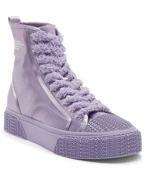 Marc Jacobs The High Top Sneaker - Purple