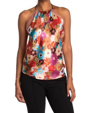 La Fiorentina Halter Top - Red