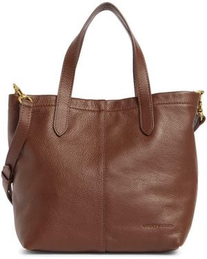Lucky Brand Anny Mini Leather Tote Bag - Brown