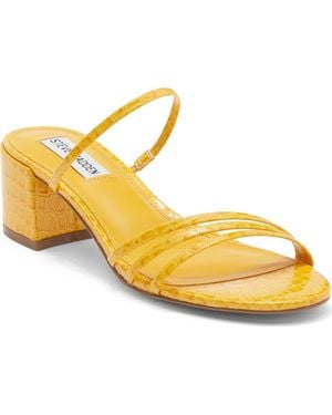 Steve Madden Miari Slide Sandal - Yellow