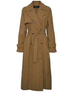 Vero Moda Tessa Trench Coat - Natural