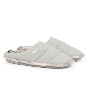 Barbour Scottie Slipper - White