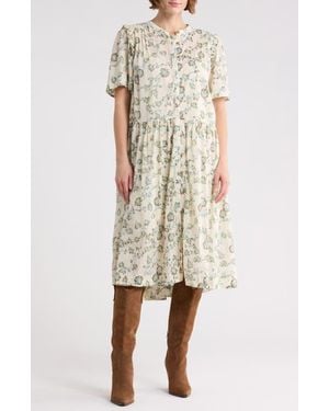 Free People Bella Mae Midi Dress - White