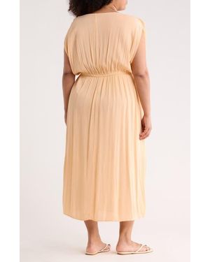 Boho Me Maxi Cover Up Dress - Natural