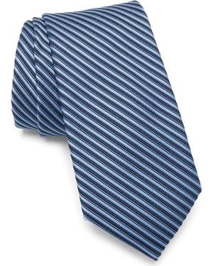 Calvin Klein Gregory Stripe Tie - Blue