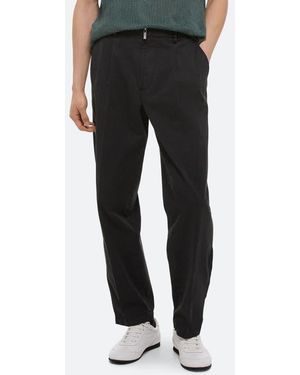 Helmut Lang Gd Zoot Cotton Stretch Twill Pants - Black