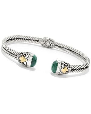 Samuel B. Malachite Bangle - Green