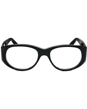 Marni 55Mm Round Reading Glasses - Black