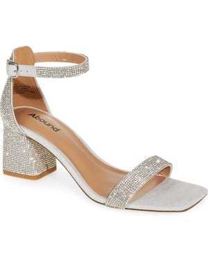 Abound Finn Rhinestone Sandal - Metallic