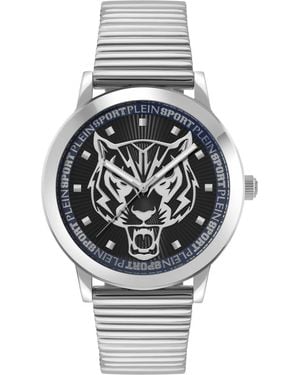 Philipp Plein Iron Tiger Three Hand Quartz Bracelet Watch, 44Mm - Metallic