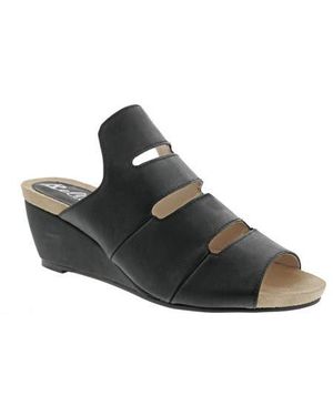 Bellini Whit Wedge Sandal - Black