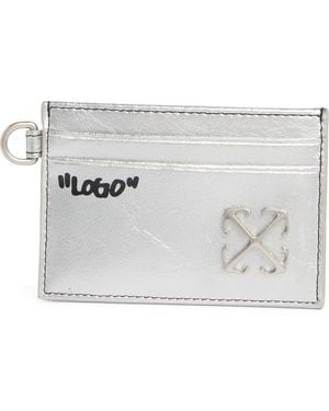 Off-White c/o Virgil Abloh Classic Leather Card Holder - White