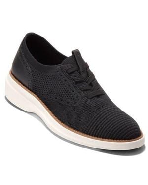 Cole Haan Grand Shadowlite Stitchlite Derby - Black