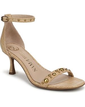 Sam & Libby Jasmina Faux Leather Ankle Strap Sandal - Metallic