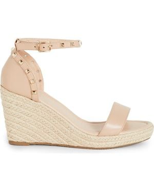 City Chic Electric Espadrille Wedge Sandal - Natural