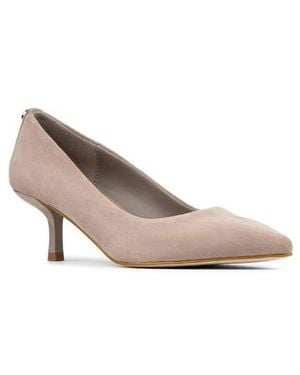 Donald J Pliner Calibra Kitten Heel Pump - Gray