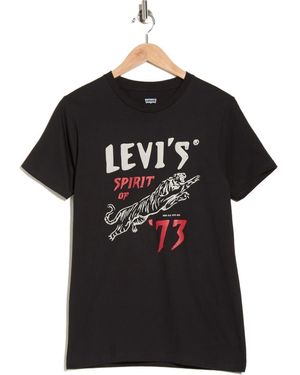 Levi's Relaxed Fit Logo Graphic T-Shirt - Black