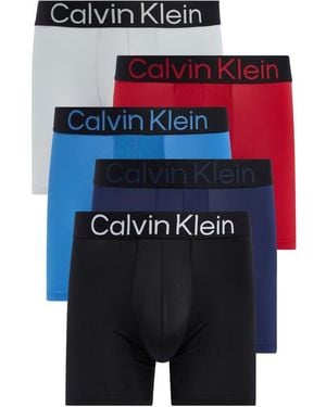 Calvin Klein 5-Pack Boxer Briefs - Multicolor