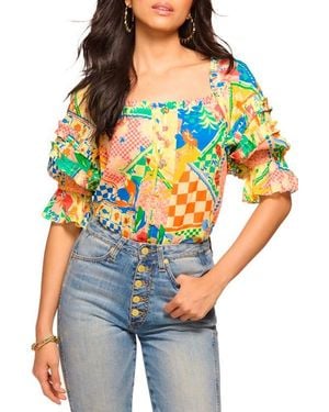 Ramy Brook Garden Lula Off The Shoulder Top - Multicolor