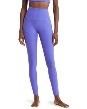 Beyond Yoga Everyday Space Dye High Waist Pocket Leggings - Blue