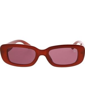 Roxy 53Mm Slim Oval Sunglasses - Red
