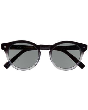 Eco Dubai 50Mm Polarized Cat Eye Sunglasses - Black