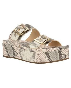 Guess Platform Slide Sandal - Gray