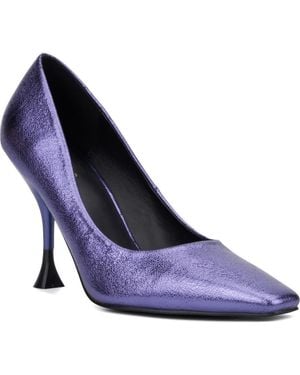 TORGEIS Kamana Pointed Toe Pump - Blue