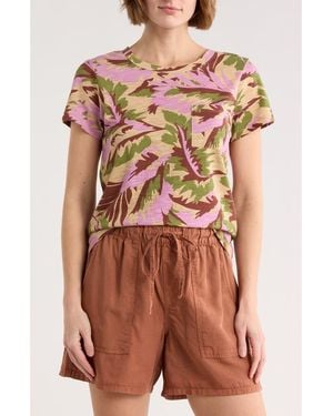 Sanctuary One Pocket T-Shirt - Pink