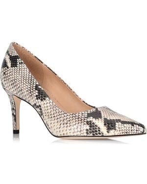 Joan Oloff Deborah Pointed Toe Pump - Metallic